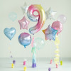 BALÃO #9 RAINBOW 86CM